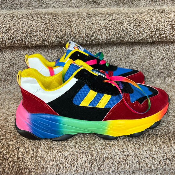 Kosseco Women's Lace Up Orthopedic Arch Wide Colorful Fashion Sneakers - Picture 4 of 14